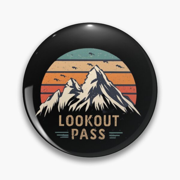 Item preview, Lookout pass - Idaho designed and sold by GroovyDino.