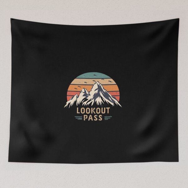 Item preview, Lookout pass - Idaho designed and sold by GroovyDino.