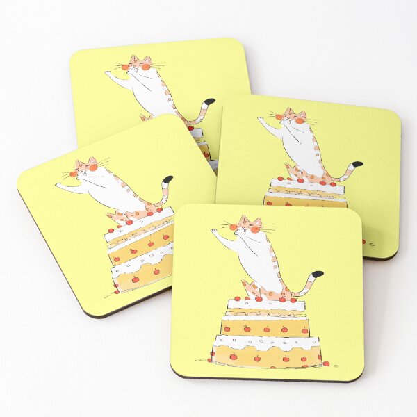 Item preview, Cat and Cake 000024 designed and sold by LINLINTAIYNG88.