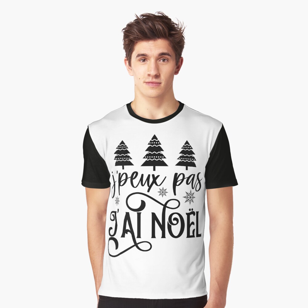 Aperçu de l'œuvre T-shirt graphique créée et vendue par enFRANCAISsvp.