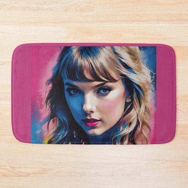 Item preview, Taylor Swift Portrait in Heavy Ink w/Pink and blue ink focus designed and sold by Dan Farsaci.