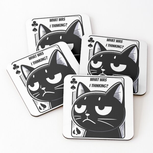 Item preview, Cat zoning out - Absent Sticker  designed and sold by InfinityImprint.