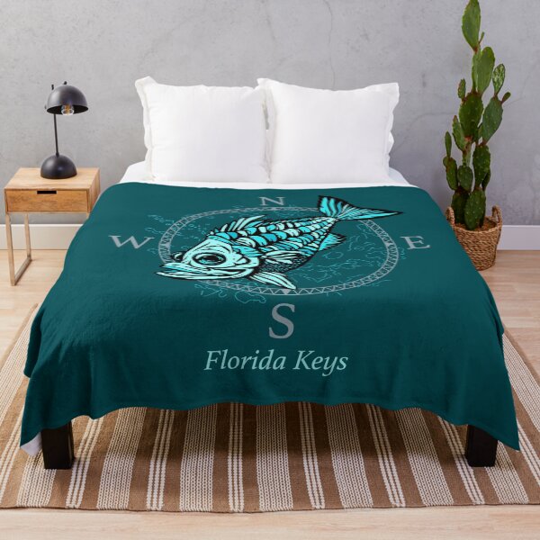 Item preview, Florida Keys Grouper and Compass Rose designed and sold by BlueSkyTheory.