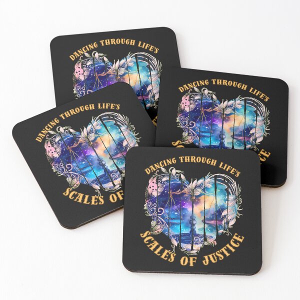 Item preview, Dancing Through Life's Scales Of Justice. libra sign designed and sold by ZodiacWonders.