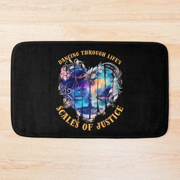 Item preview, Dancing Through Life's Scales Of Justice. libra sign designed and sold by ZodiacWonders.