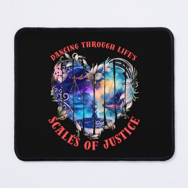 Item preview, Dancing Through Life's Scales Of Justice. libra astrology designed and sold by ZodiacWonders.