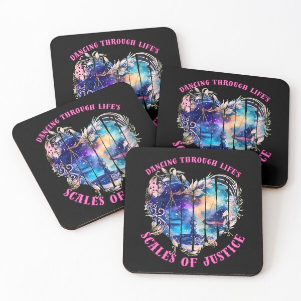 Item preview, Dancing Through Life's Scales Of Justice. libra zodiac sign designed and sold by ZodiacWonders.