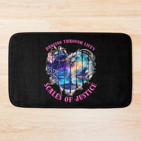 Item preview, Dancing Through Life's Scales Of Justice. libra zodiac sign designed and sold by ZodiacWonders.