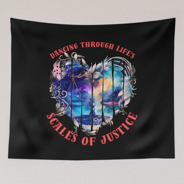 Item preview, Dancing Through Life's Scales Of Justice. libra astrology designed and sold by ZodiacWonders.