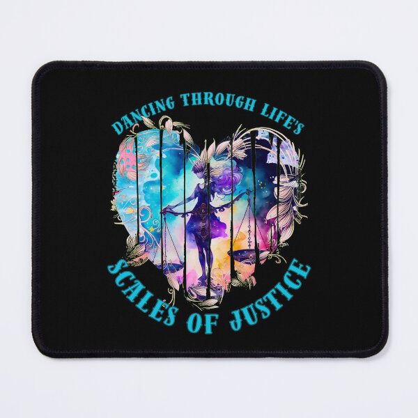 Item preview, Dancing Through Life's Scales Of Justice. funny libra designed and sold by ZodiacWonders.