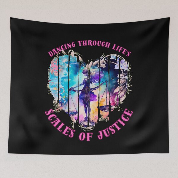 Item preview, Dancing Through Life's Scales Of Justice. libra october designed and sold by ZodiacWonders.