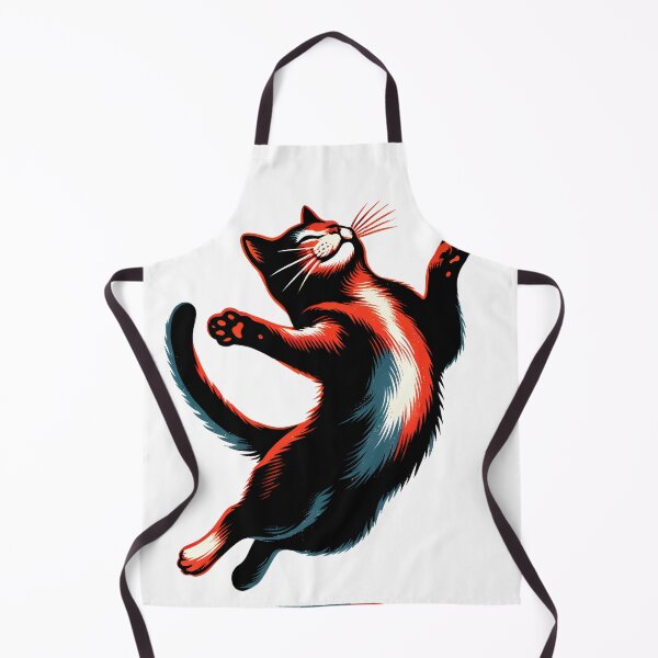 Item preview, Playful Tabby Cat Milo - Joyful Leaping Illustration designed and sold by FayeWong.