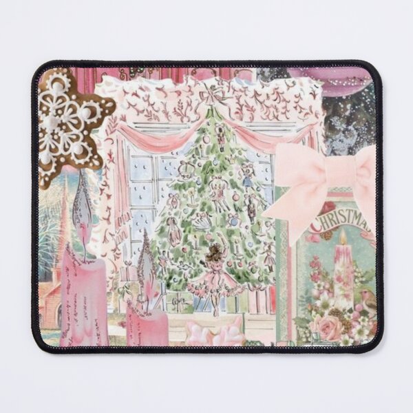 Item preview, pink christmas collage designed and sold by FilmKitty.