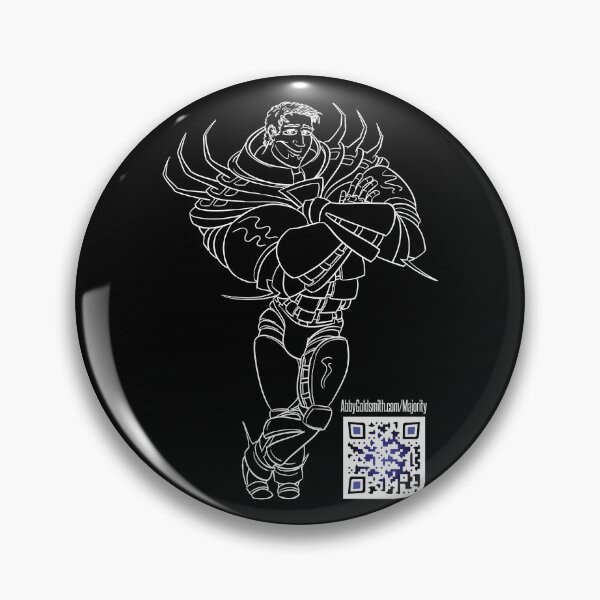 Item preview, Ariock: white line art designed and sold by Abby Goldsmith.