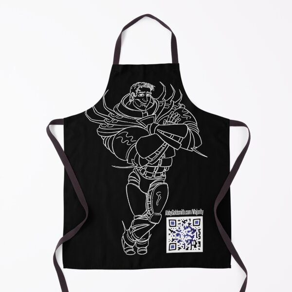 Item preview, Ariock: white line art designed and sold by Abby Goldsmith.