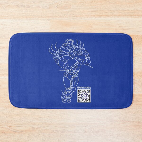 Item preview, Ariock: white line art designed and sold by Abby Goldsmith.