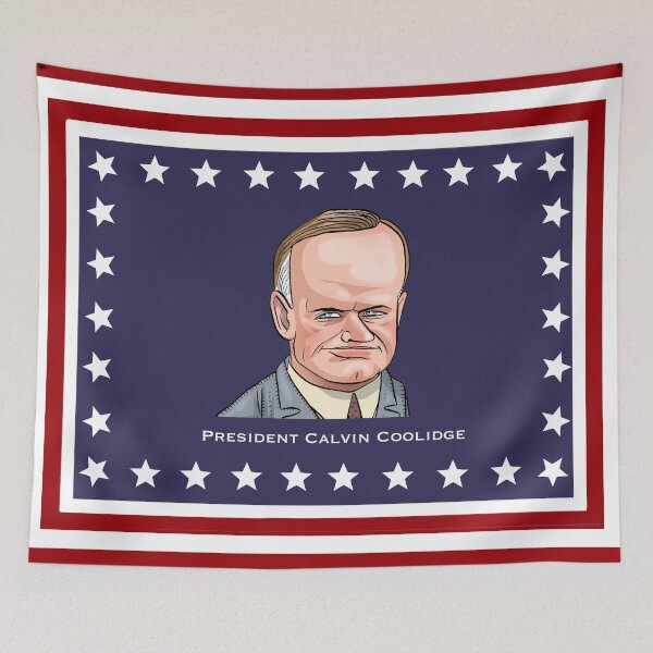 Item preview, President Calvin Coolidge designed and sold by MacKaycartoons.