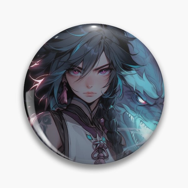 Item preview, Xiao genshin impact art designed and sold by Shineamv.