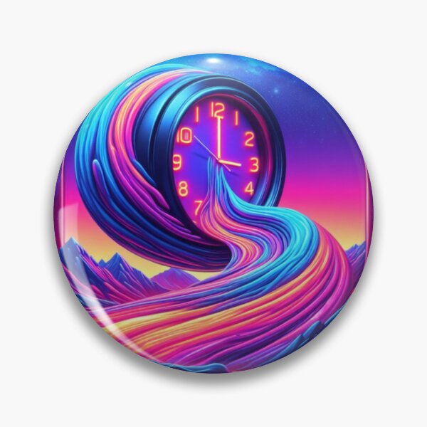 Item preview, Time is Fluid designed and sold by NeonNestAppr.