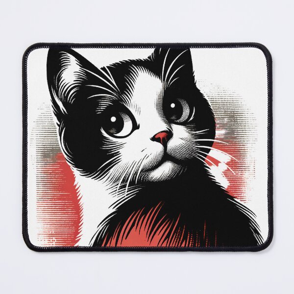 Item preview, Captivating Gaze of Tabby Cat Milo designed and sold by FayeWong.