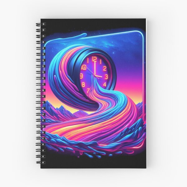Item preview, Time is Fluid designed and sold by NeonNestAppr.