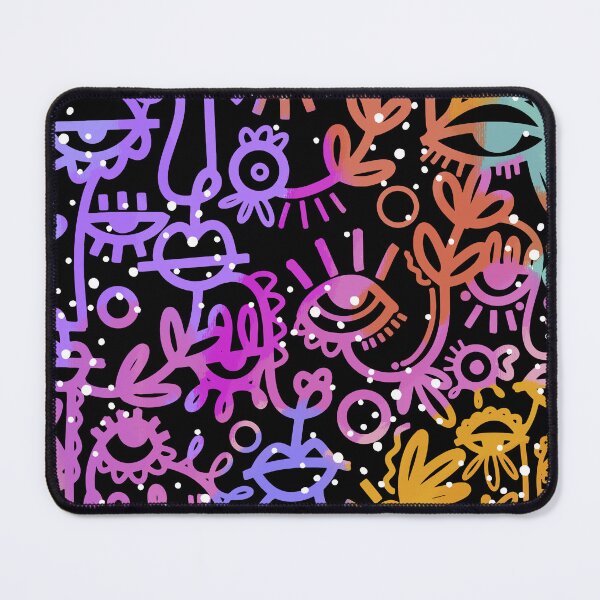 Item preview, Colorful linear faces designed and sold by ANDREASILVESTRI.