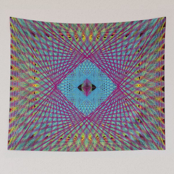 Item preview, Rectangular Pattern #4 Morph C Back [17285-PBCGYR-BB] designed and sold by LottMultimedia.