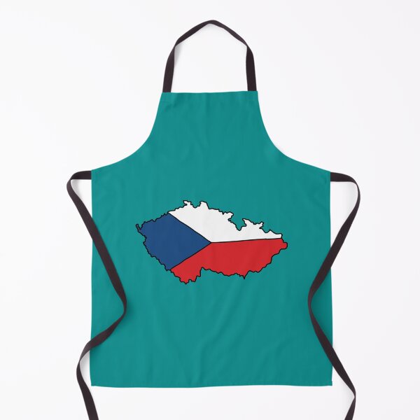 Item preview, Czech Republic country shape flag designed and sold by Rachael Taylor.