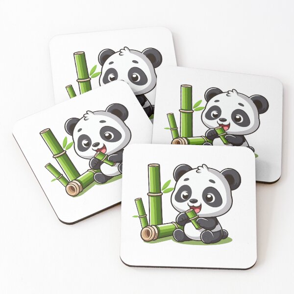 Item preview, Panda eating bamboo designed and sold by TomTeeShop01.