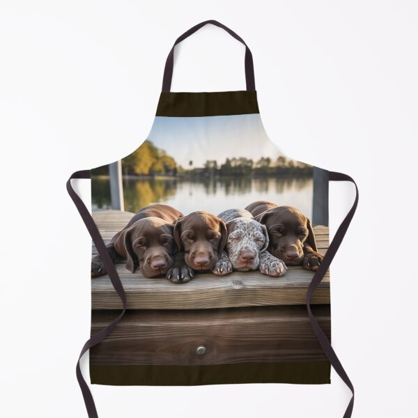 Item preview, German Shorthair Pointer Puppies Sleeping designed and sold by Samuelsboro.