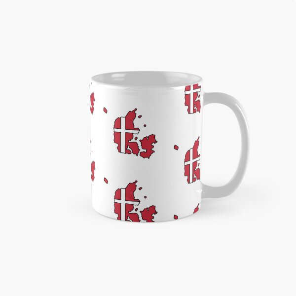 Item preview, Denmark country shape flag designed and sold by Rachael Taylor.