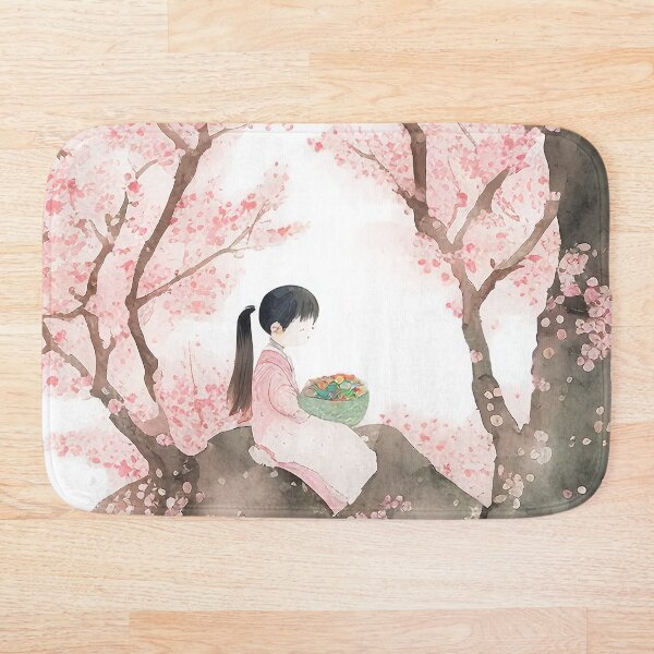 Item preview, Japanese Girl and Cherry Blossom, cartoon storybook designed and sold by boyangyang.