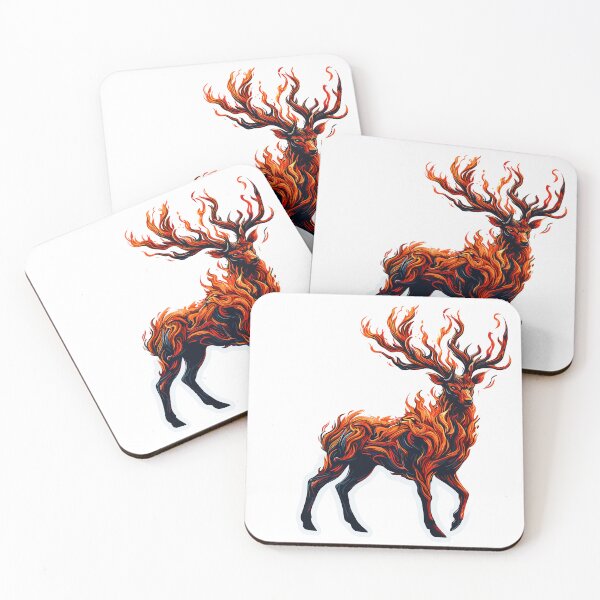 Item preview, Flame Stag designed and sold by Xsquilax.