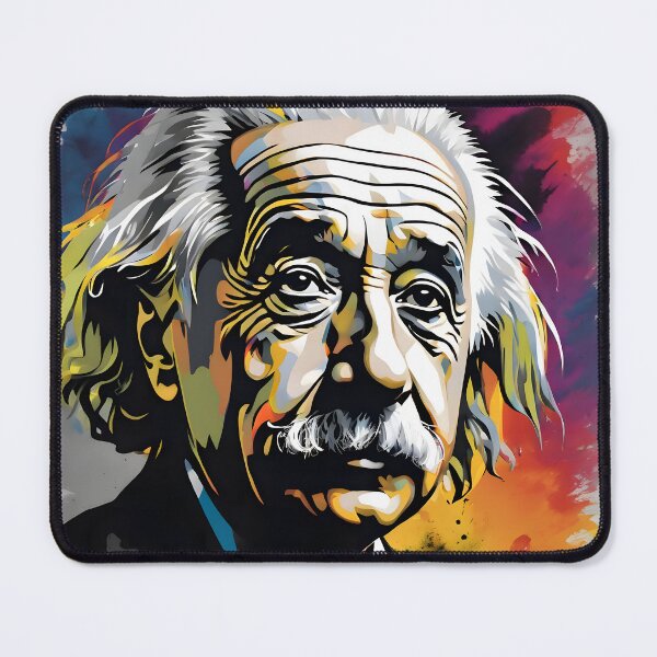 Item preview, Einstein Portrait in Heavy Ink  designed and sold by Dan Farsaci.