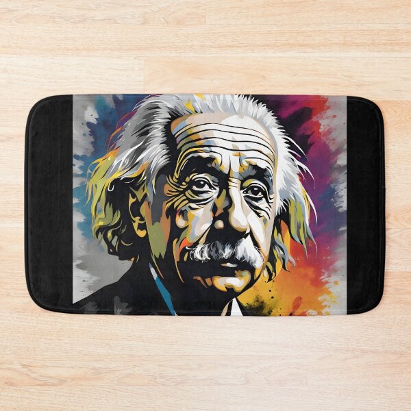 Item preview, Einstein Portrait in Heavy Ink  designed and sold by Dan Farsaci.