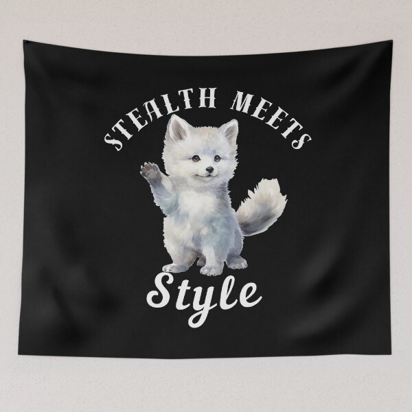 Item preview, Stealth Meets Style. fox quote designed and sold by FoxVibes.