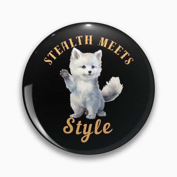 Item preview, Stealth Meets Style. fox saying designed and sold by FoxVibes.