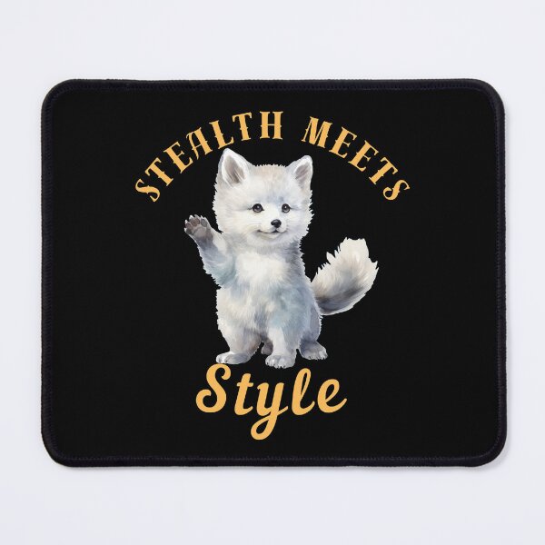 Item preview, Stealth Meets Style. fox saying designed and sold by FoxVibes.