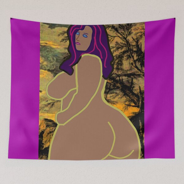 Item preview, "Elizabeth IV", nude portrait of curvy model. designed and sold by pulchritude560.