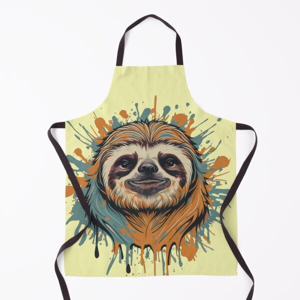 Item preview, Rad Happy Sloth designed and sold by TugForkFinds.