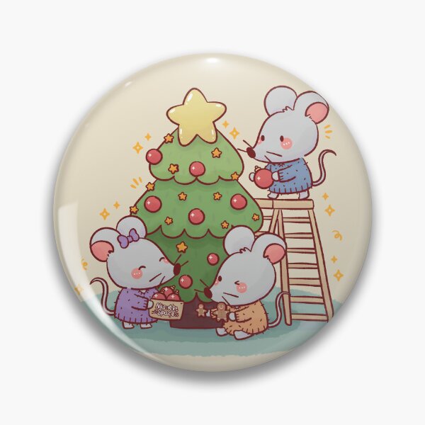 Item preview, Decorating the Christmas Tree designed and sold by NasDoodleArt.