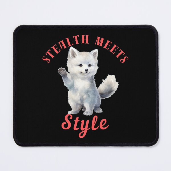 Item preview, Stealth Meets Style. retro fox designed and sold by FoxVibes.