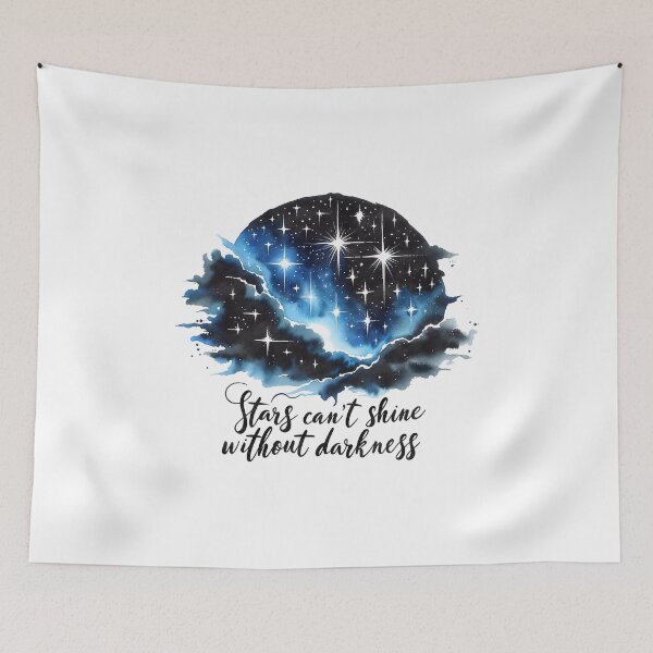 Item preview, Stars Can't Shine Without Darkness Outer Space Graphics designed and sold by JoeZigns81.