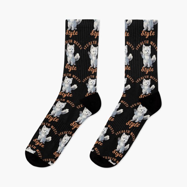 Item preview, Stealth Meets Style. fox watercolor designed and sold by FoxVibes.