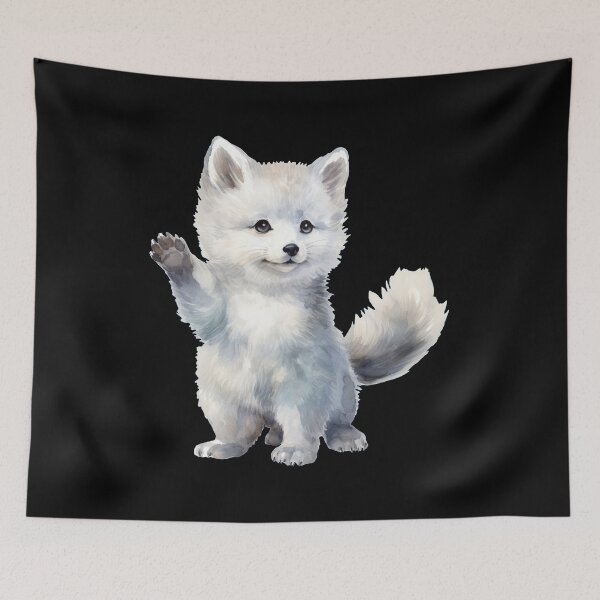 Item preview, White Fox designed and sold by FoxVibes.