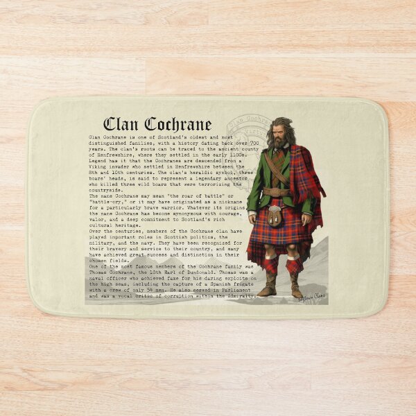 Item preview, Clan Cochrane Scottish History  designed and sold by BagTown Clans.