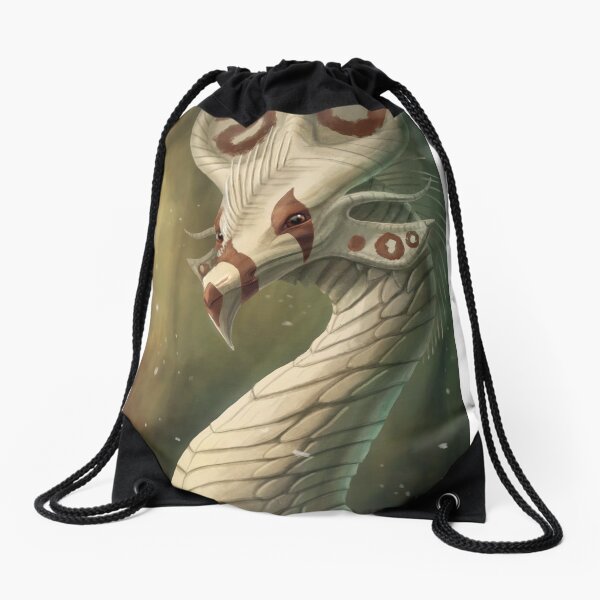 Deep Forest Dragon Drawstring Bag