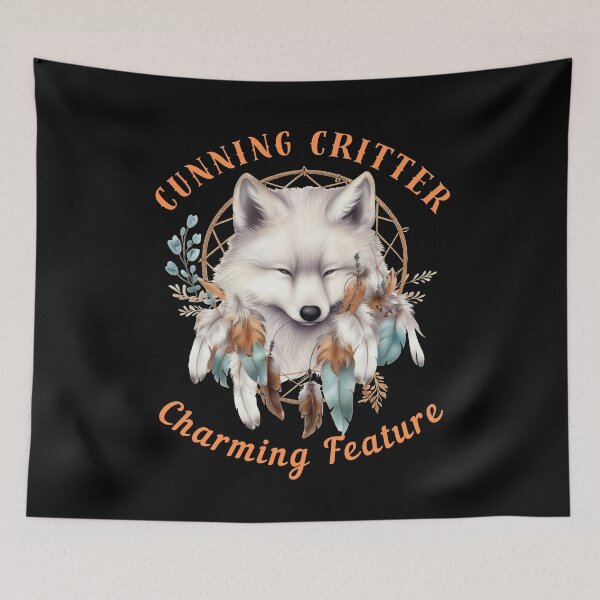 Item preview, Cunning Critter, Charming Feature. fox portrait designed and sold by FoxVibes.