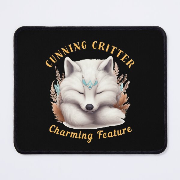 Item preview, Cunning Critter, Charming Feature. fox saying designed and sold by FoxVibes.