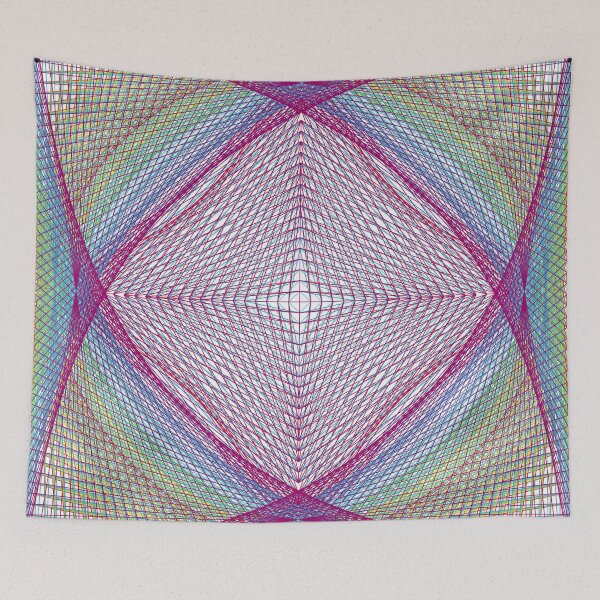 Item preview, Rectangular Pattern #4 Morph C Back [12345-PBCGYR-WB] designed and sold by LottMultimedia.